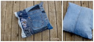quilted denim pillow 2