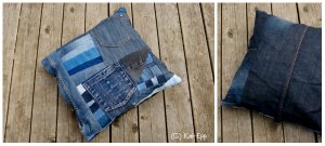 quilted denim pillow 3